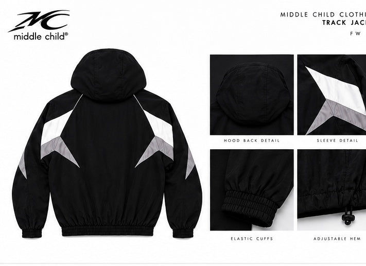 Middle Child Track Jacket - back and details
