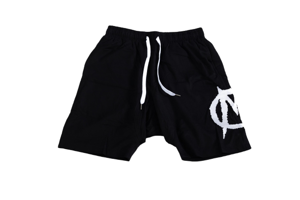 Middle Child Drop Crotch MC Embroidered Logo Shorts